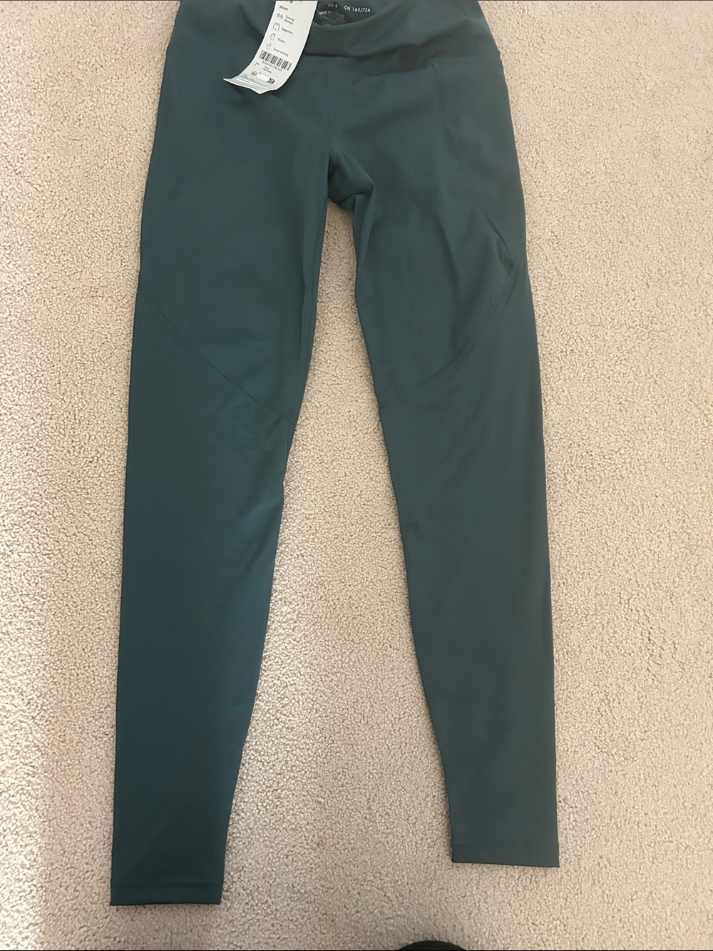 Sweaty Betty Teal-Green Power Workout Leggings